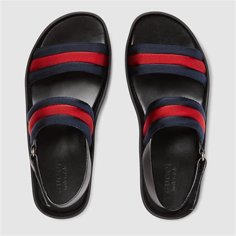 mens gucci leather sandals|Gucci high heels sandals.